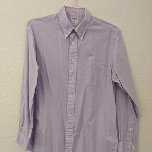 Brooks Brothers - Men's Shirt - Size M - Lavender